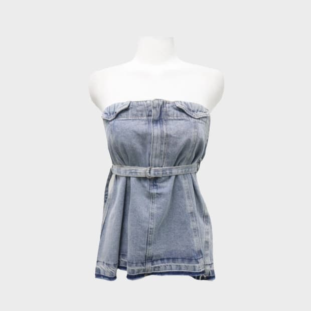 JILL BLAZE 데님 탱크탑 66231