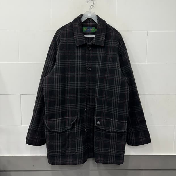 빈폴 체크 코트