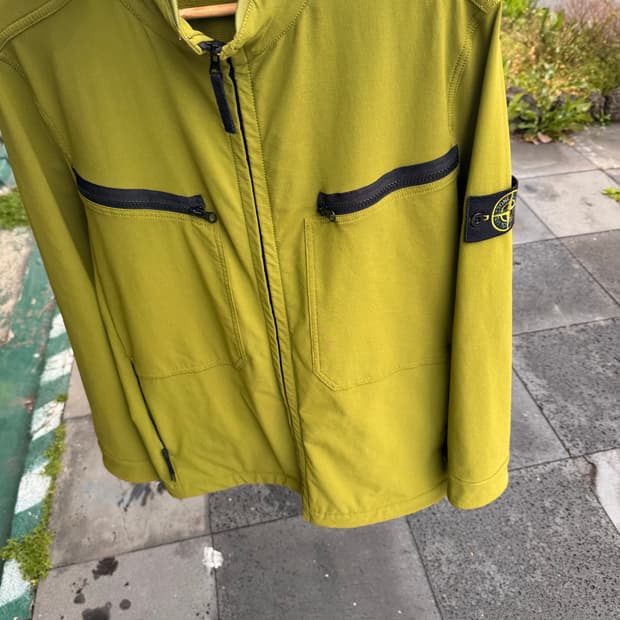 스톤아일랜드 봄 자켓 정품 qr l size