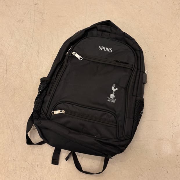 토트넘 훗스퍼 블랙 백팩