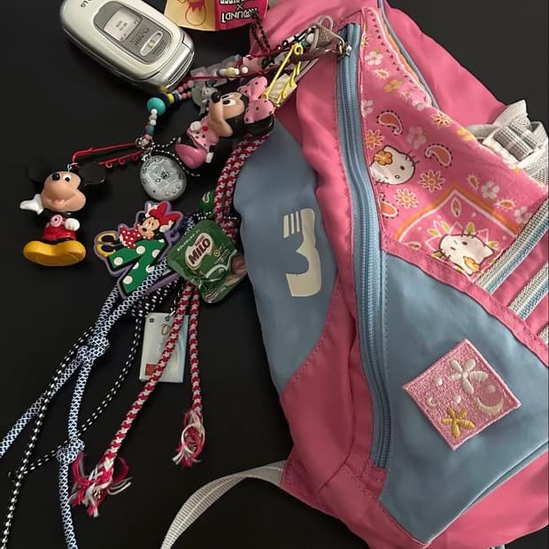 키치 헬로키티 원스트랩 백팩