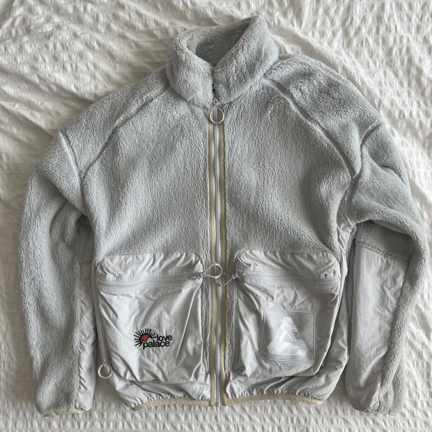 팔라스 폴라텍 하이-로프트 테디 플리스 자켓 라이트 그레이