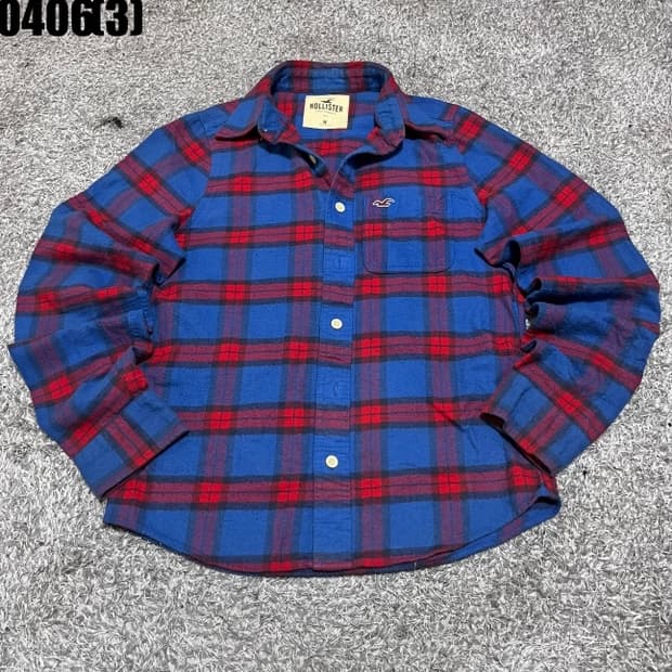 홀리스터 체크 셔츠
