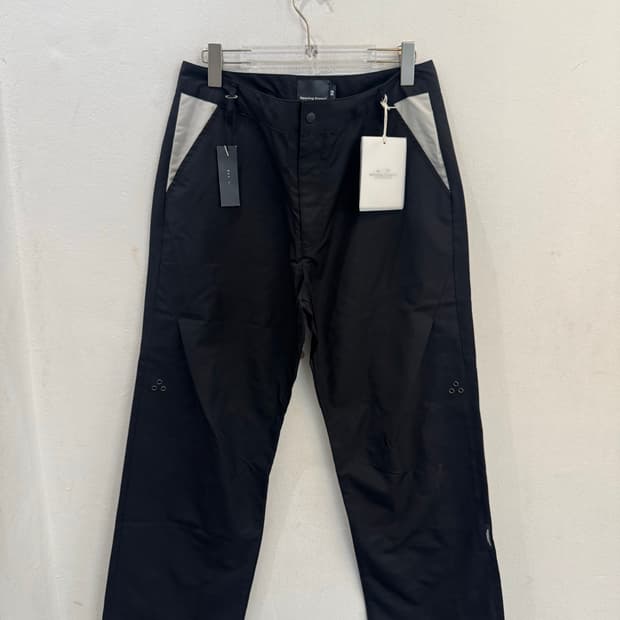 Opening Project Black solid shell pants