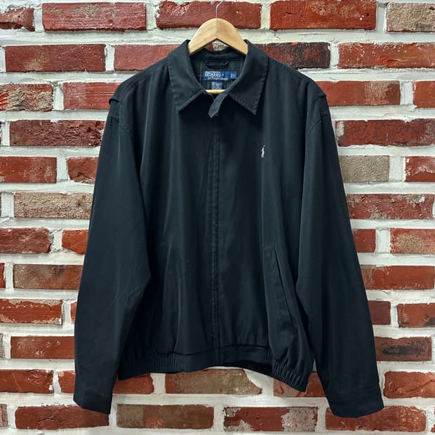 (L)폴로랄프로렌 안감 체크 스윙탑 블랙