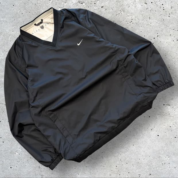 [105] 06s 나이키 골프 바람막이 웜업 맨투맨 블랙 D353
