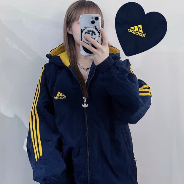 아디다스 90‘s 후디 점퍼