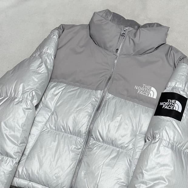 S 새상품 노스페이스 화이트라벨 노벨티 눕시 패딩