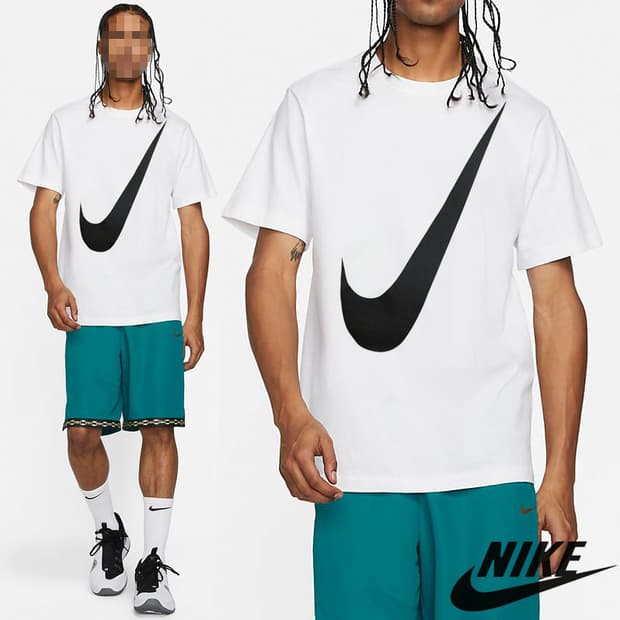 (새상품) 나이키 정품 빅스우시 반팔 티셔츠 100