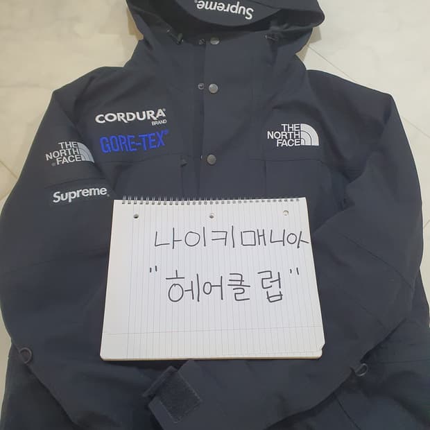 18fw 슈프림노스페이스 익스페디션 자켓 블랙