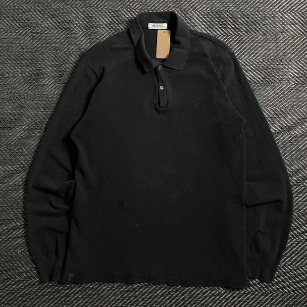 빈폴 자수 로고 그레이 박시핏 롱슬리브o 4459