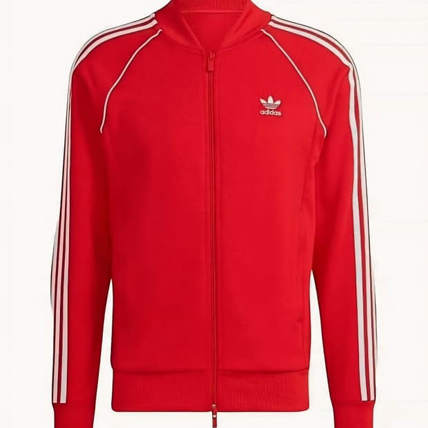 아디다스 아디컬러 클래식 SST 트랙 져지 (레드)