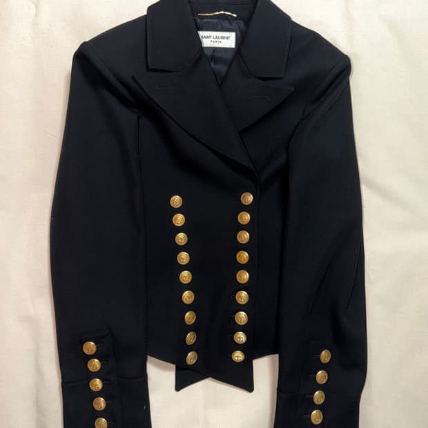 HEDI 생로랑 2014AW 나폴레옹 세일러 재킷