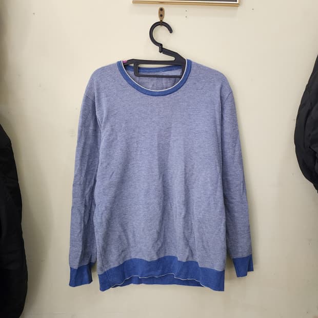 [105] LARDINI 이탈리안 코튼 니트 (블루)