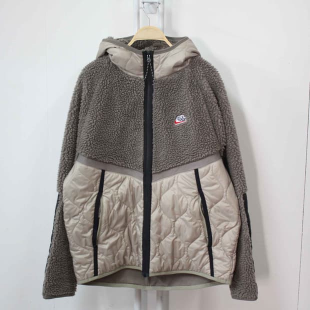 W-3858/나이키 정품 남성용 후리스 헤리티지 자켓 105