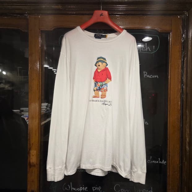 폴로랄프로렌 테디베어 티셔츠