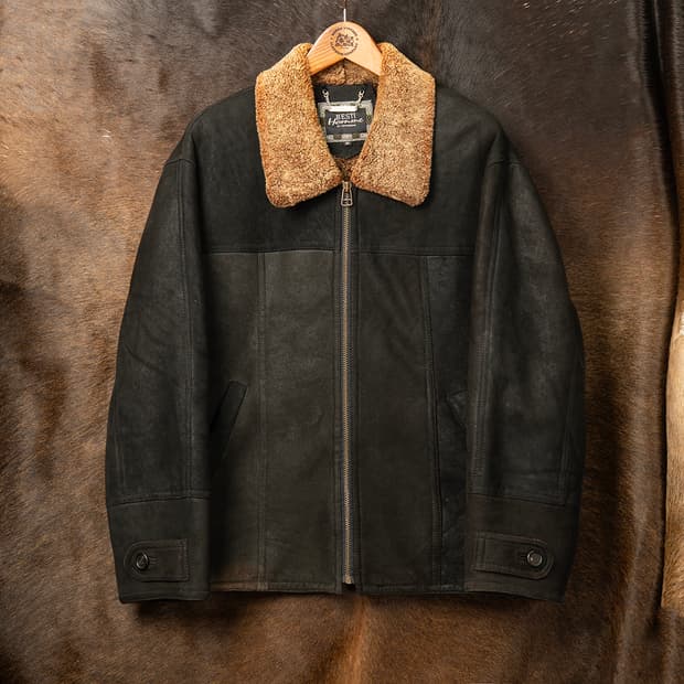 [103] 90s 빈티지 양가죽 양털 무스탕 BESTI HOMME