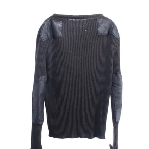 (구매) 마르지엘라 밀리터리 패치 니트