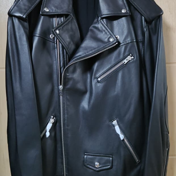 새상품 Iro Paris ODINSPE 램스킨 라이더자켓 XL 귀한110