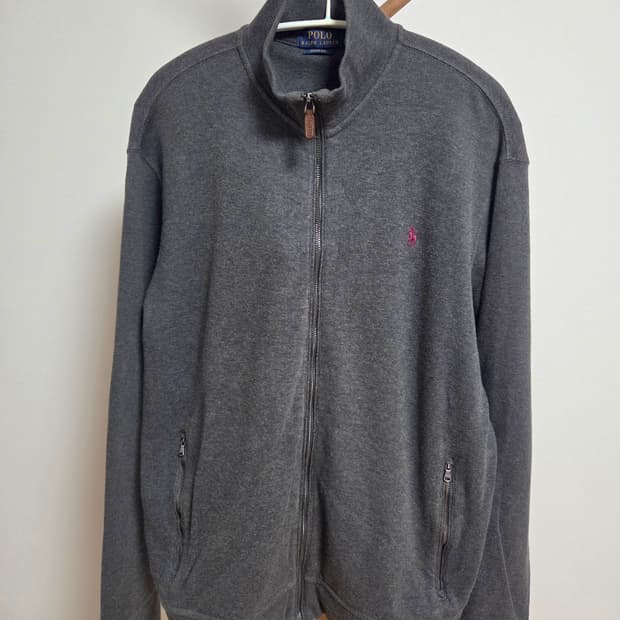 (정품) 폴로 랄프로렌 집업 가디건 다크그레이 L(105)