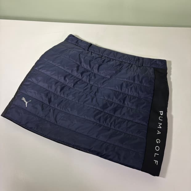 우먼S-M 푸마 골프 검곤 구스다운 골프 패딩스커트