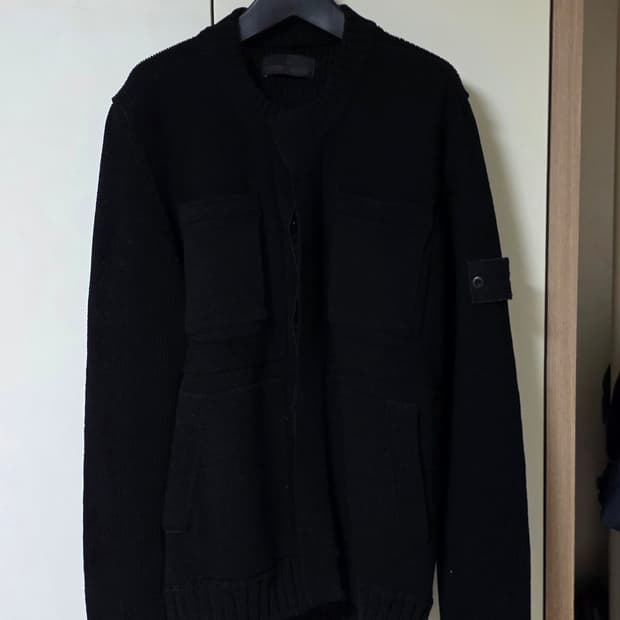 스톤아일랜드 고스트피스 니트 가디건