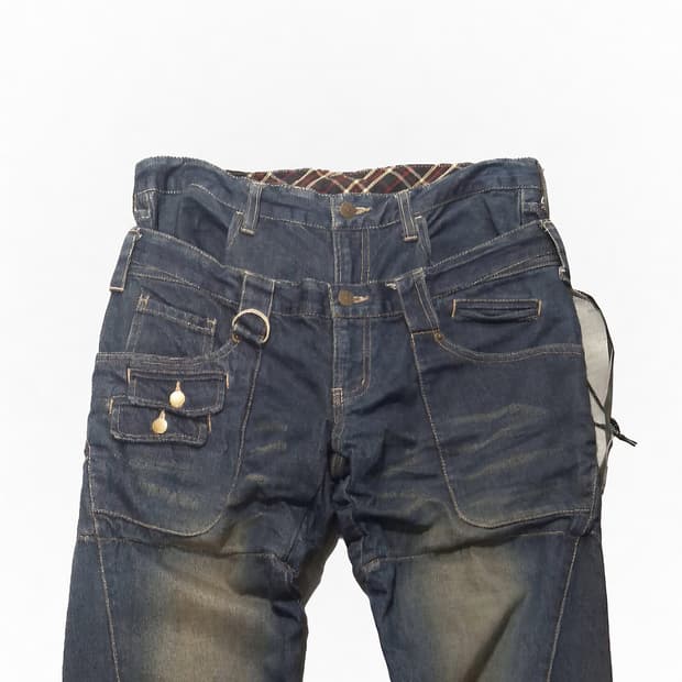 PPFM 오리엔탈 데님 팬츠