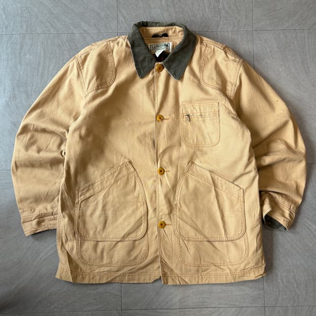 L.L.bean 정품 엘엘빈 다크 베이지 헌팅 자켓
