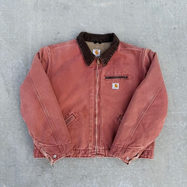 칼하트 디트로이트 자켓 j097 vrs 살몬핑크