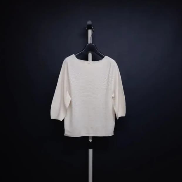 시스템 홀가먼트 춘하 니트블라우스 F