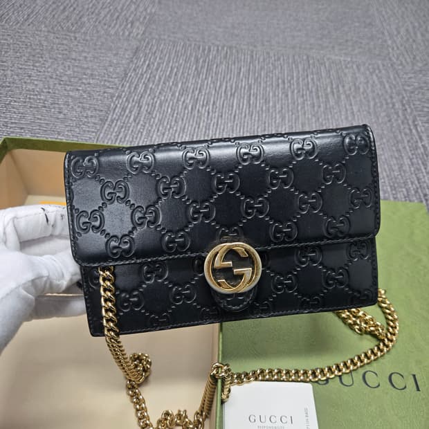 [특가][정품] 구찌 시그니처 숄더백