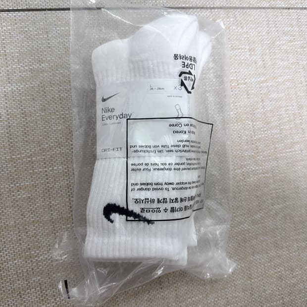 나이키 에브리데이 쿠션 크루 양말 L 3켤레 일괄
