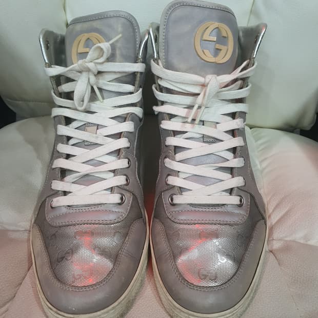 구찌 하이탑 스니커즈(정품)