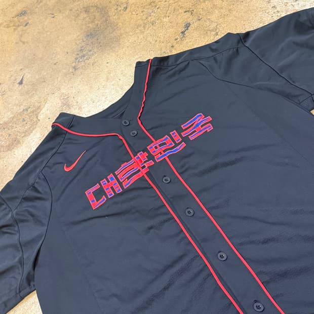 [ 정품/2XL ] 나이키 스우시 대한민국 국대 반팔 야구 유니폼 b8