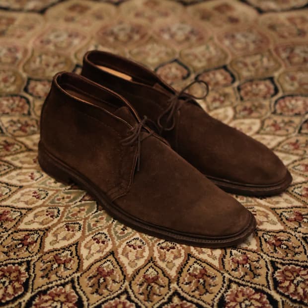 Alden 알든 1492 처카 부츠 스웨이드 11D made in usa