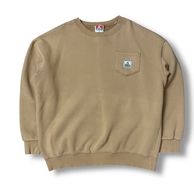 벤데이비스 원포켓 기모 맨투맨