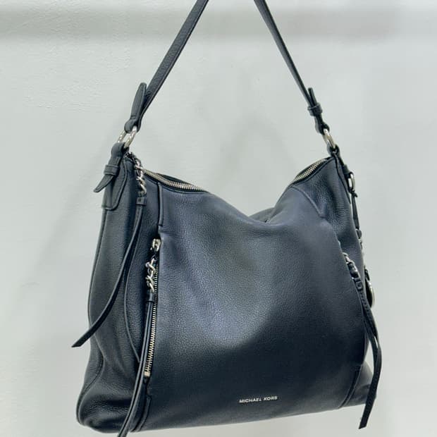 마이클 코어스 가죽 숄더백