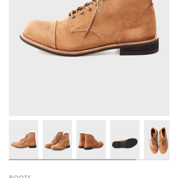 조셉트 워크부츠 베이지 290