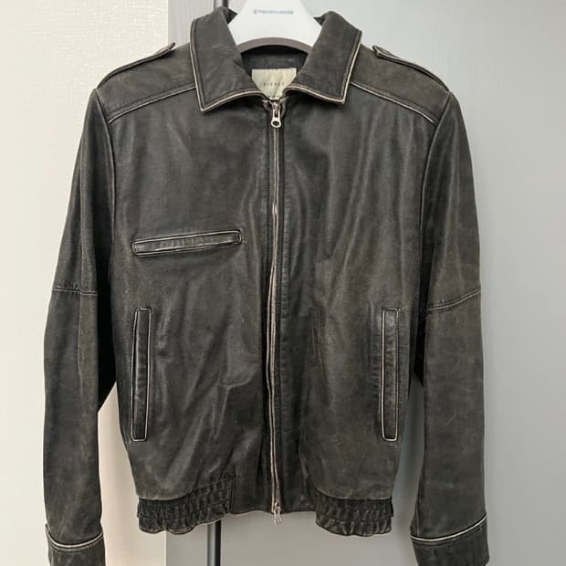 Siyazu 레더 자켓