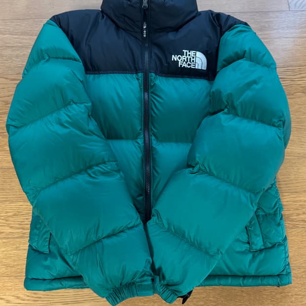 노스페이스 1996 에코 눕시 재킷 패딩 그린