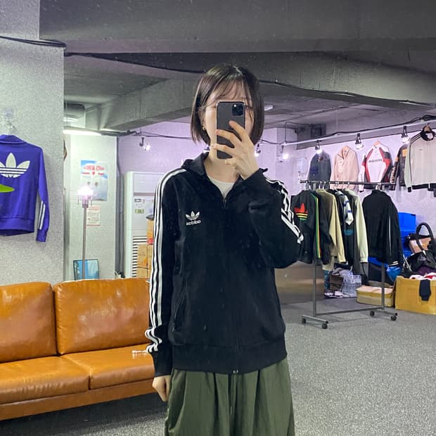 아디다스 빅파이어버드 블랙 트랙탑 져지 B4542