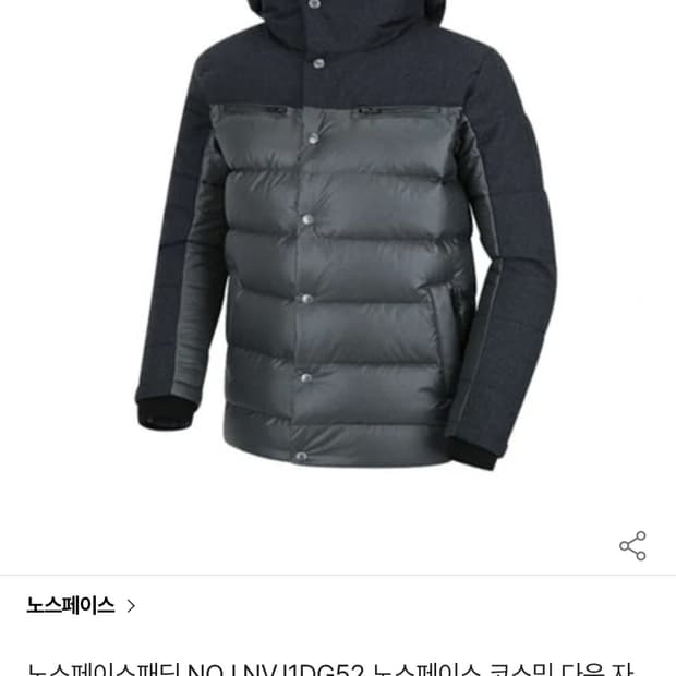 노스페이스 코스믹 구스다운패딩 자켓 NQJ NVJ1DG52