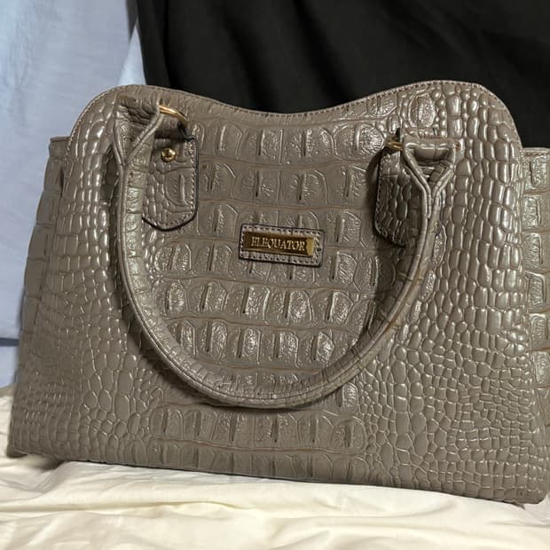 vintage elequator dote bag