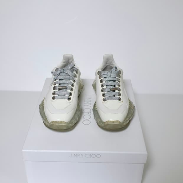 (235)JIMMY CHOO 다이아몬드 스니커즈