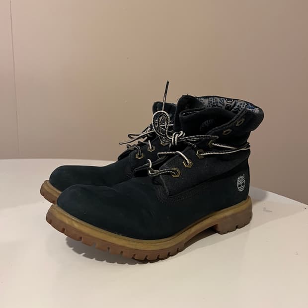 팀버랜드 롤탑 블랙 