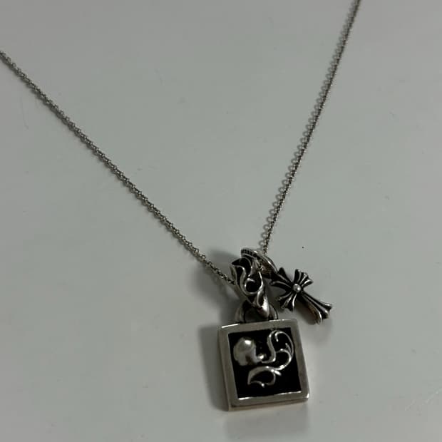 크롬하츠 팬던트 하트 프레임드 v2 크로스 스택 일괄