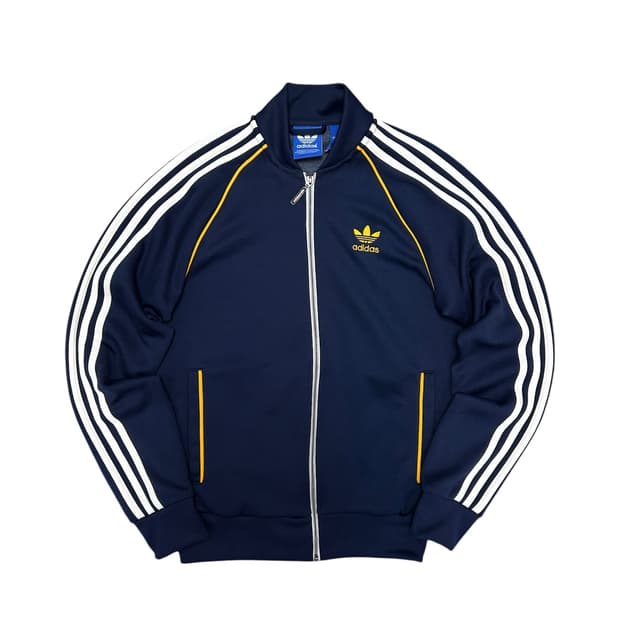 아디다스 네이비 슈퍼스타 파이어버드 져지(95)