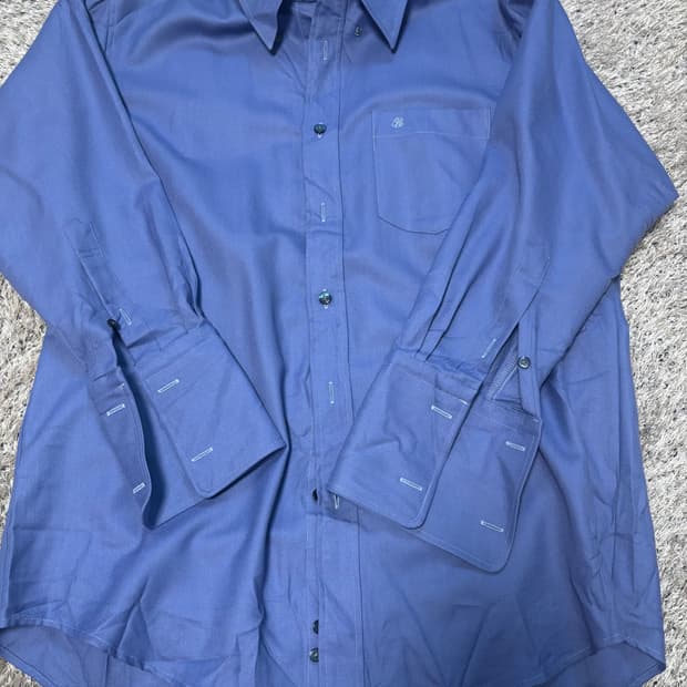 일본판 울 CHESTER BARRIE 셔츠 사이즈 100