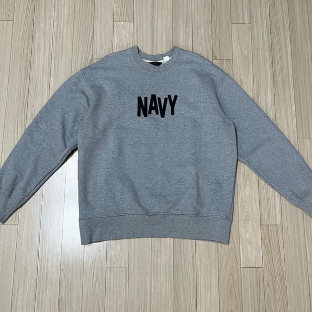 유니폼브릿지 맨투맨 NAVY 맨투맨