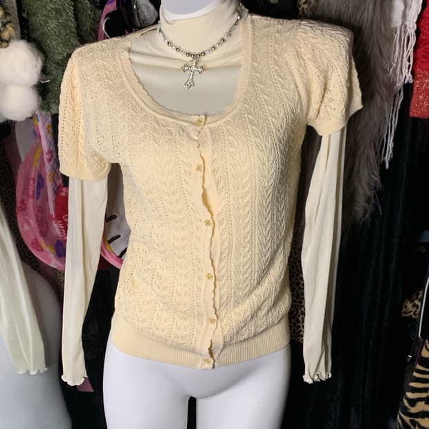 모리 로걀 나나하치 가디건 셋